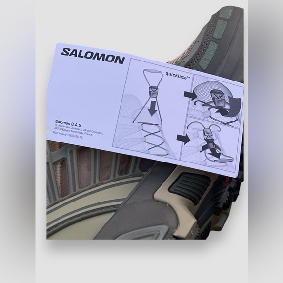 Salomon ACS Pro Trail Running Sneaker Shoes Green Ortholite Mens Size US 12 NWOB - Picture 8 of 10